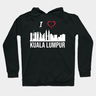 I love Kuala Lumpur Skyline Malaysian Culture Hoodie